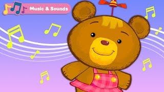 Learning Sounds w Bonnie Bear | Sensory Stimulation for Babies | Educational Videos for Toddlers