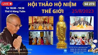 Cư Sĩ Diệu Âm Niệm Phật - Hội Thảo Hộ Niệm Thế Giới, 25.8.2023 (273)