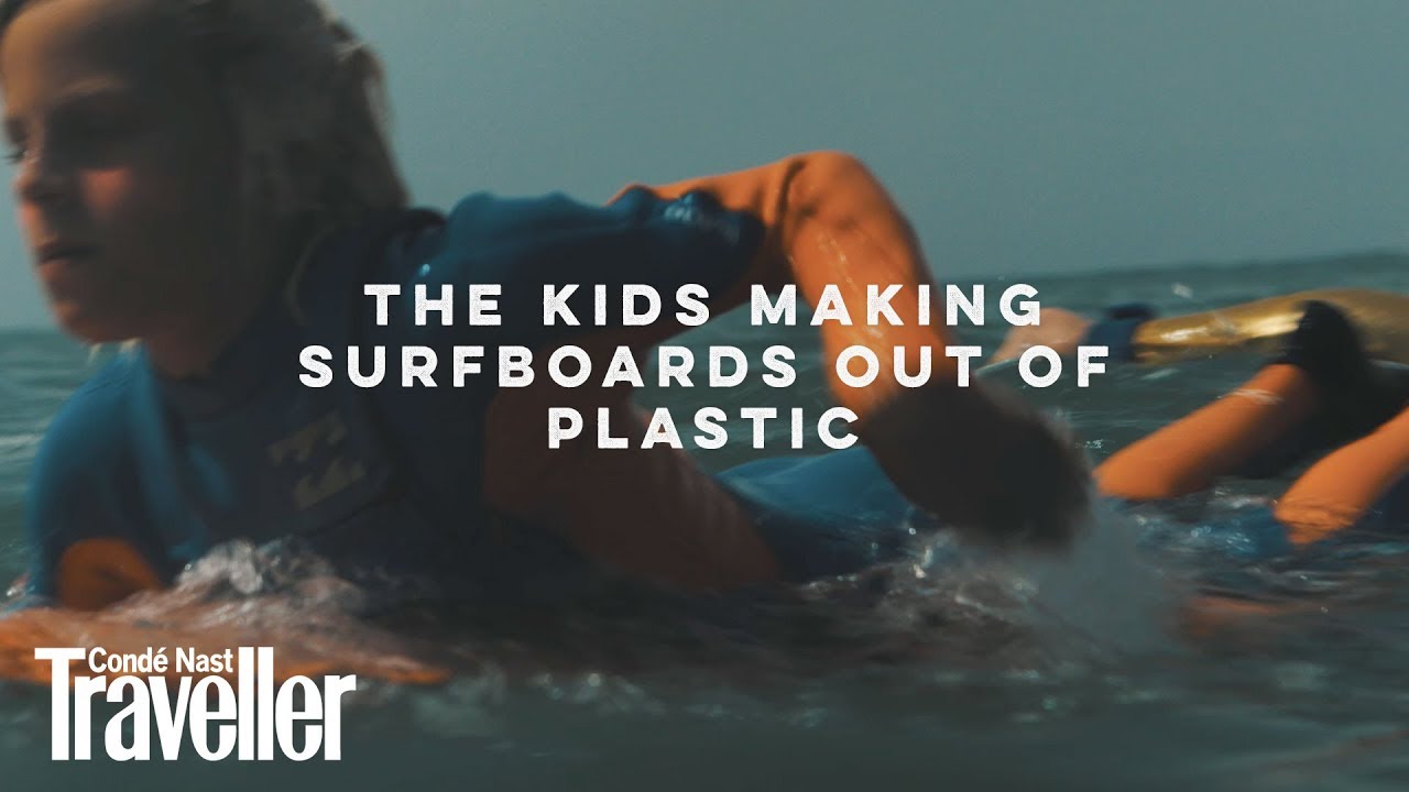 Meet the kids who make sustainable surfboards out of plastic | Condé Nast Traveller