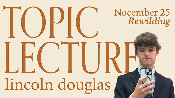 Topic Lecture: LD Nocember 25, Rewilding in the US🌿