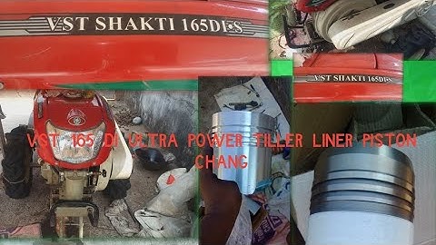 VST 165 DI ULTRA POWER TILLER LINER PISTON CHANG. MOB 9348350227