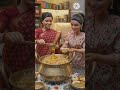 Miniature Doll அம்மா செய்யும் சுவையான சக்கரை பொங்கல் | Tiny Pongal ASMR #shorts