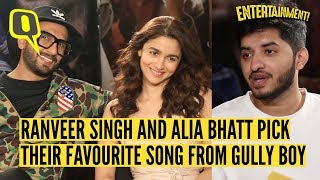 Ranveer Singh and Alia Bhatt on 'Gully Boy' and More | The Quint