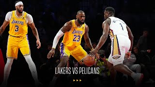 2024 NBA Play-In Tournament: Lakers vs Pelicans | April 16, 2024