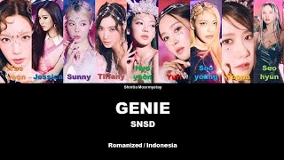 SNSD - GENIE || SUB INDO LIRIK/LYRICS ROM INA (REQUEST)