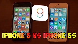 iPhone 5 и iPhone 5S на iOS 9(Проверяем,как оптимизирована система под достаточно матерый девайс и сравниваем с iPhone 5S. Мой твиттер -..., 2015-09-17T17:19:31.000Z)