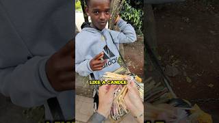 Trying an ETHIOPIAN TOOTHBRUSH in Addis Ababa 🇪🇹 #ethiopia #ethiopian #shorts