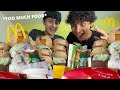 WE ORDERED EVERYTHING FROM MCDONALD'S!!!! *TOO MUCH FOOD*