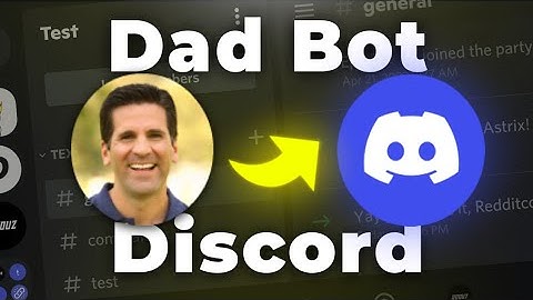 How to setup Dad bot Discord | Funny interactive bot | #roduz #discord #fun