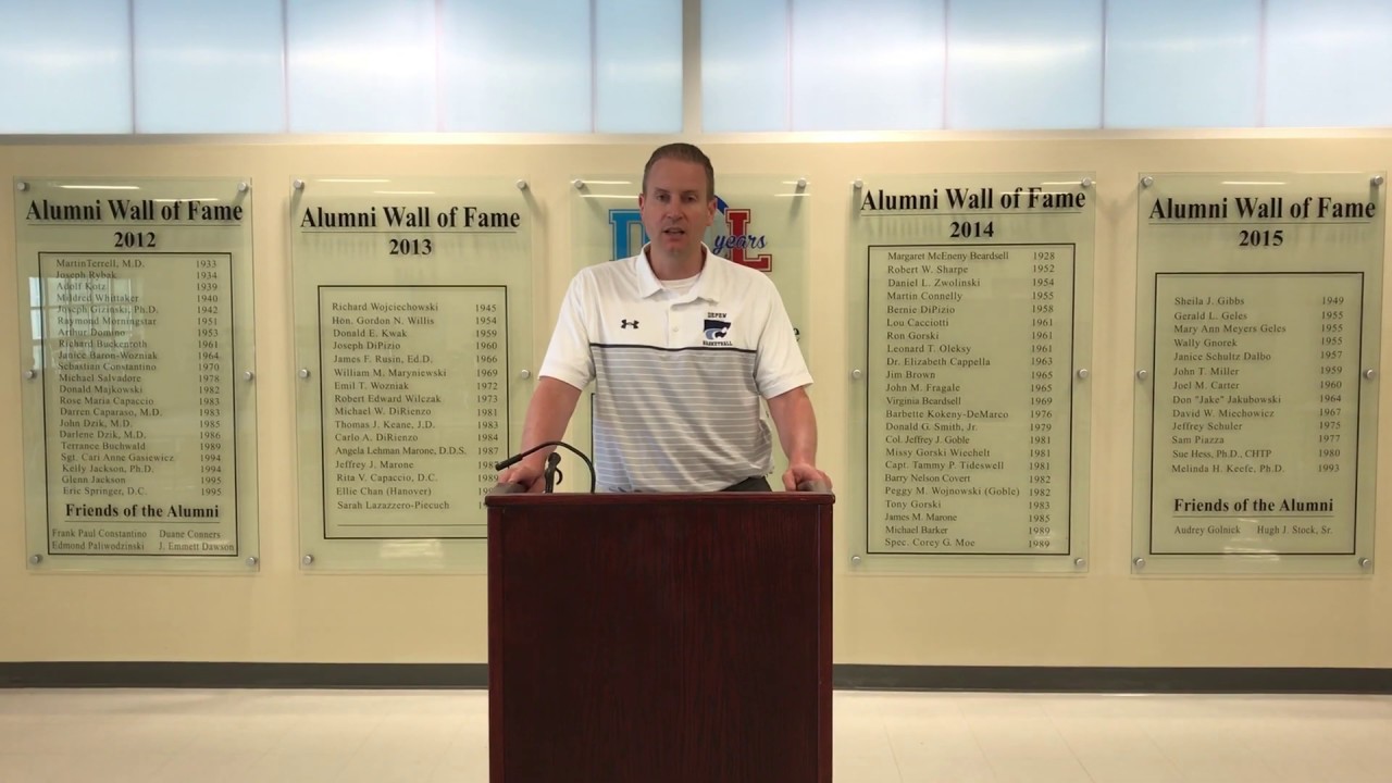 Depew High School Athletic Awards Part 1 YouTube