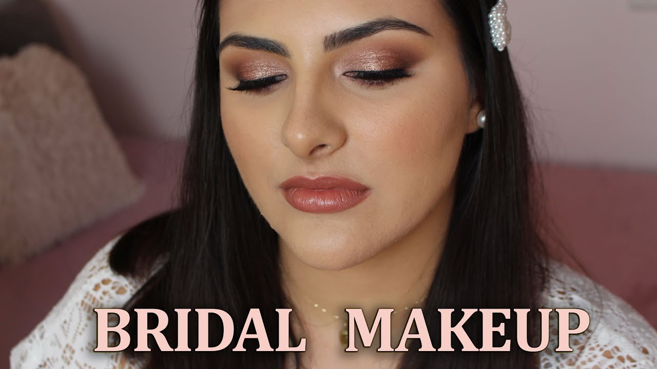 Νυφικό μακιγιάζ για όλες τις εποχές! Bronze- Rosegold Bridal Makeup -  YouTube