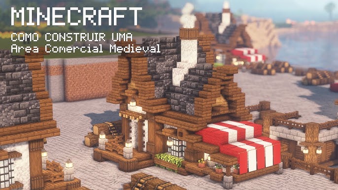 🏡 Minecraft Tutorial, Como Construir uma Casa de Ferreiro Medieval