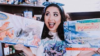 Rare Vintage Disney Board Games | Hercules + Pocahontas