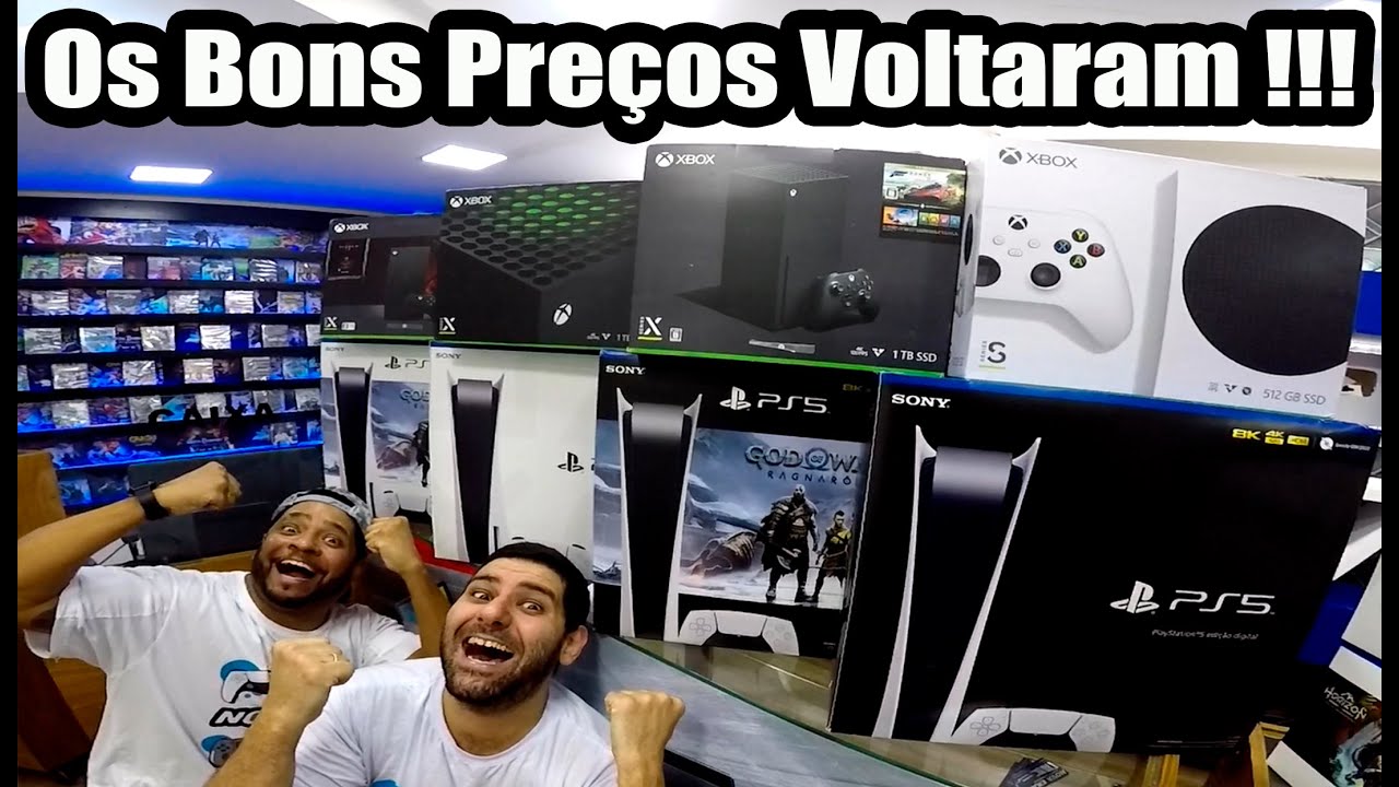 PREÇOS DE VÍDEO GAMES NA SANTA EFIGÊNIA SP + ACESSÓRIOS 