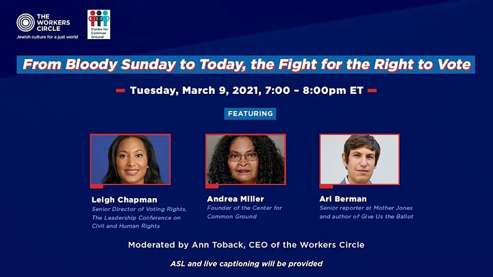 From Bloody Sunday to Today, the Fight for the Right to Vote