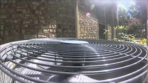 Startup/shutdown of my Neighbor's 2015 Trane XR14 Central Air Conditioner!