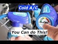 A/C cold? Charge any R134a system Yourself - Simple Charging Hose