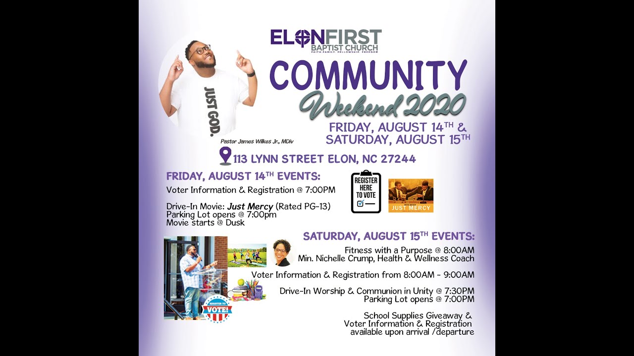 Community Weekend Promo Video - YouTube