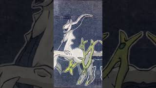Painting Arceus The Original Pokémon God