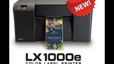 PRIMERA LX1000e and LX2000e colour label printer secrets revealed - KTEC GROUP UK
