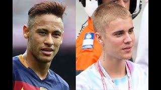 Neymar Jr Vs Justin Bieber Transformation 2018