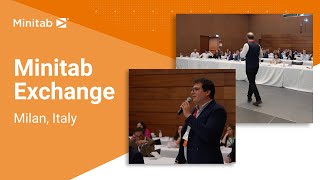 Control & Improve Productivity, Quality, & Efficiency in Production | Minitab Exchange Milan, Italy