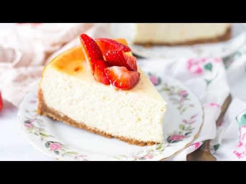 The BEST Cheesecake Recipe | New York Style Cheesecake