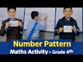 Number Pattern Maths Activity Grade 4th #maths
