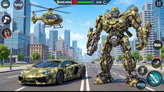 😱 US Army Robot Transformation | Epic Robot Battle & City Rescue Gameplay! screenshot 4