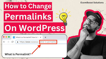 How to Change Permalinks in WordPress Step‑by‑Step Tutorial | EcomBoost Solutions