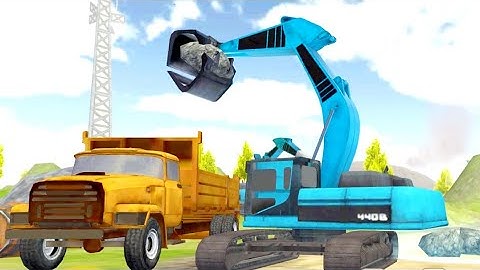 Rock Mining & Drilling Simulator : City Construction Android gameplay