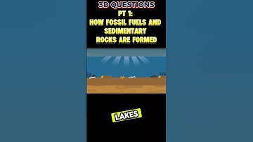 PT 1: 3-D Questions from STEAMspirations: How Fossil Fuels & Sedimentary Rocks Form