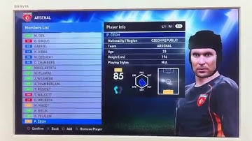 ARSENAL ( Edited ) - PES 2016  ( PS 3 )