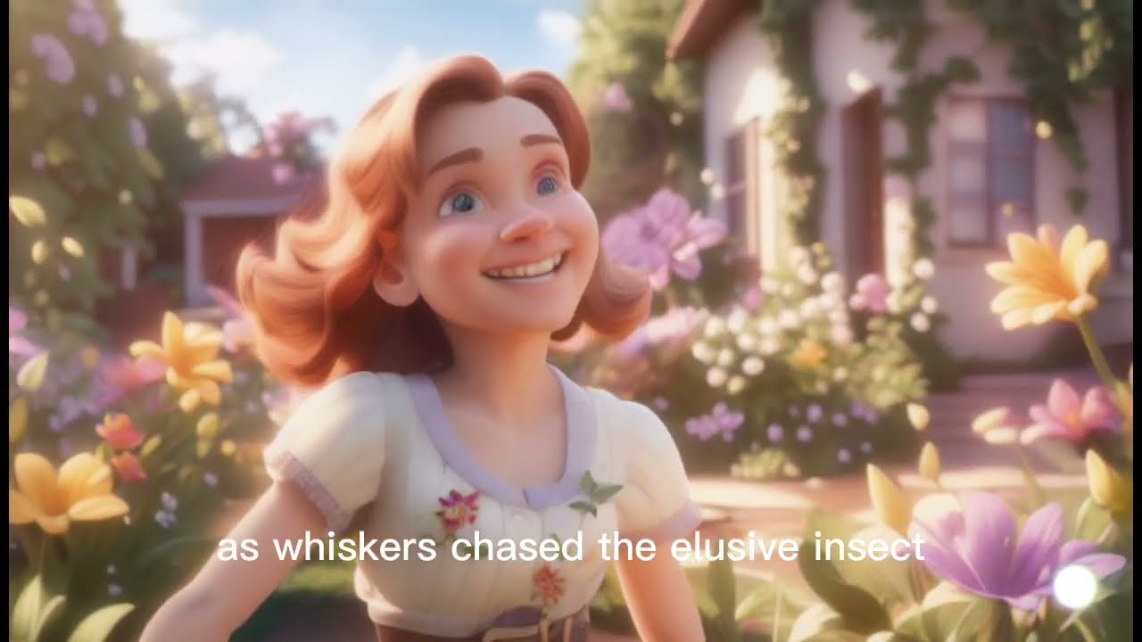 "The Curious Cat and the Laughing Girl" 