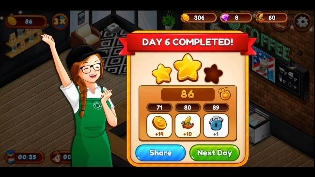 Café Panic: Cooking Restaurant  #1 