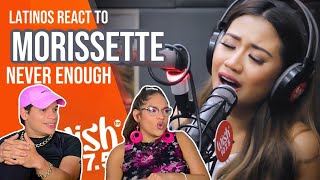 Latinos react to Morissette performs "Never Enough"The Greatest Showman LIVE Wish 107.5 Bus|REACTION