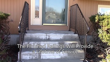 Meta Railing Installation in Cranston, RI - Features Twisted Balusters