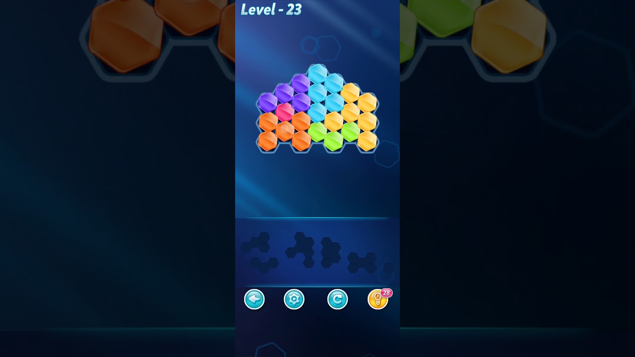 Block! Hexa Puzzle | 6 Mania - Level 23 | Walkthrough