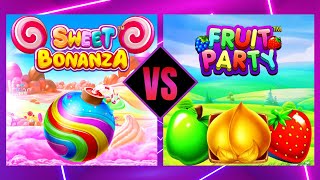 SWEET BONANZA VS FRUIT PARTY(SLOTS BATTLE) screenshot 3