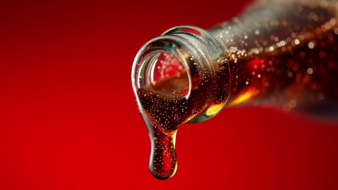 Coca-Cola Glass Bottle | Iconic AI-Generated Visual by Echooo.ai