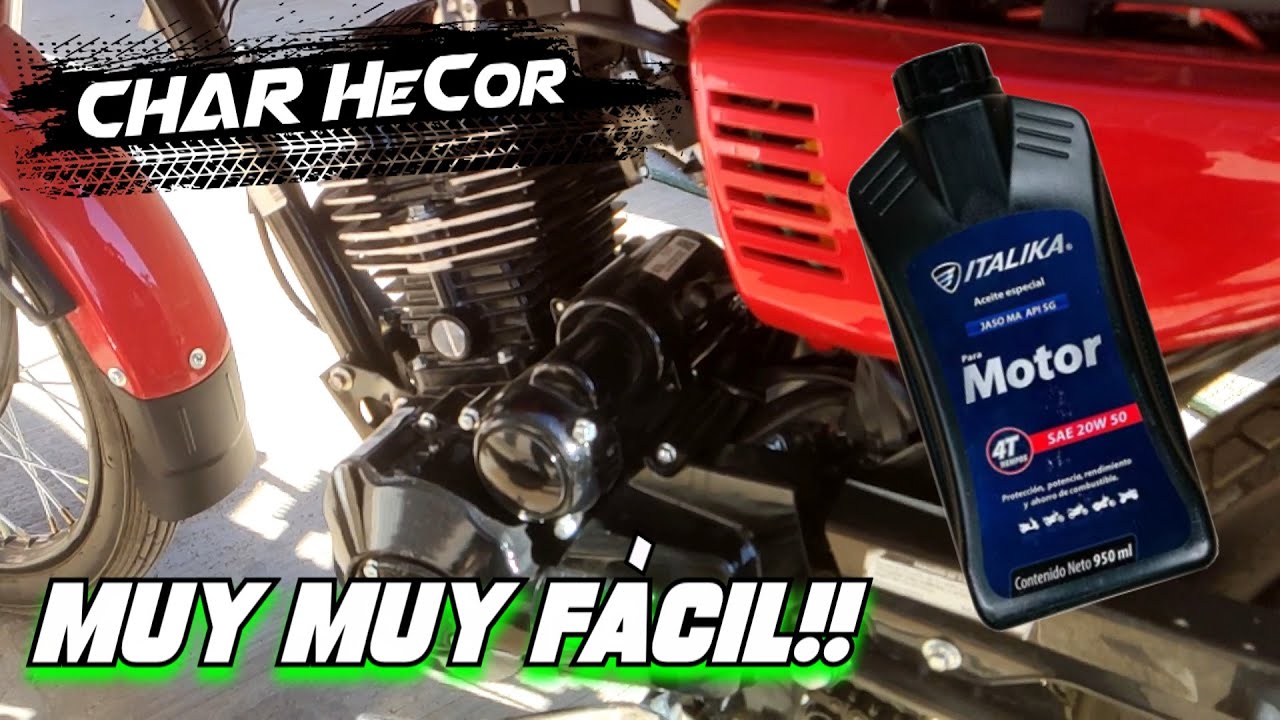 COMO HACERLE CAMBIO DE ACEITE A TU MOTO | FT125, 150