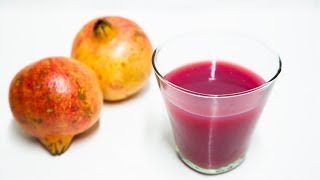 Cómo hacer ZUMO DE GRANADA fácil. How To Make Pomegranate Juice - YouTube