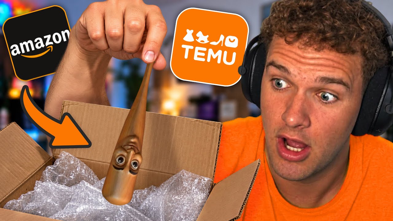 Opening the CRAZIEST Temu & Amazon Packages...