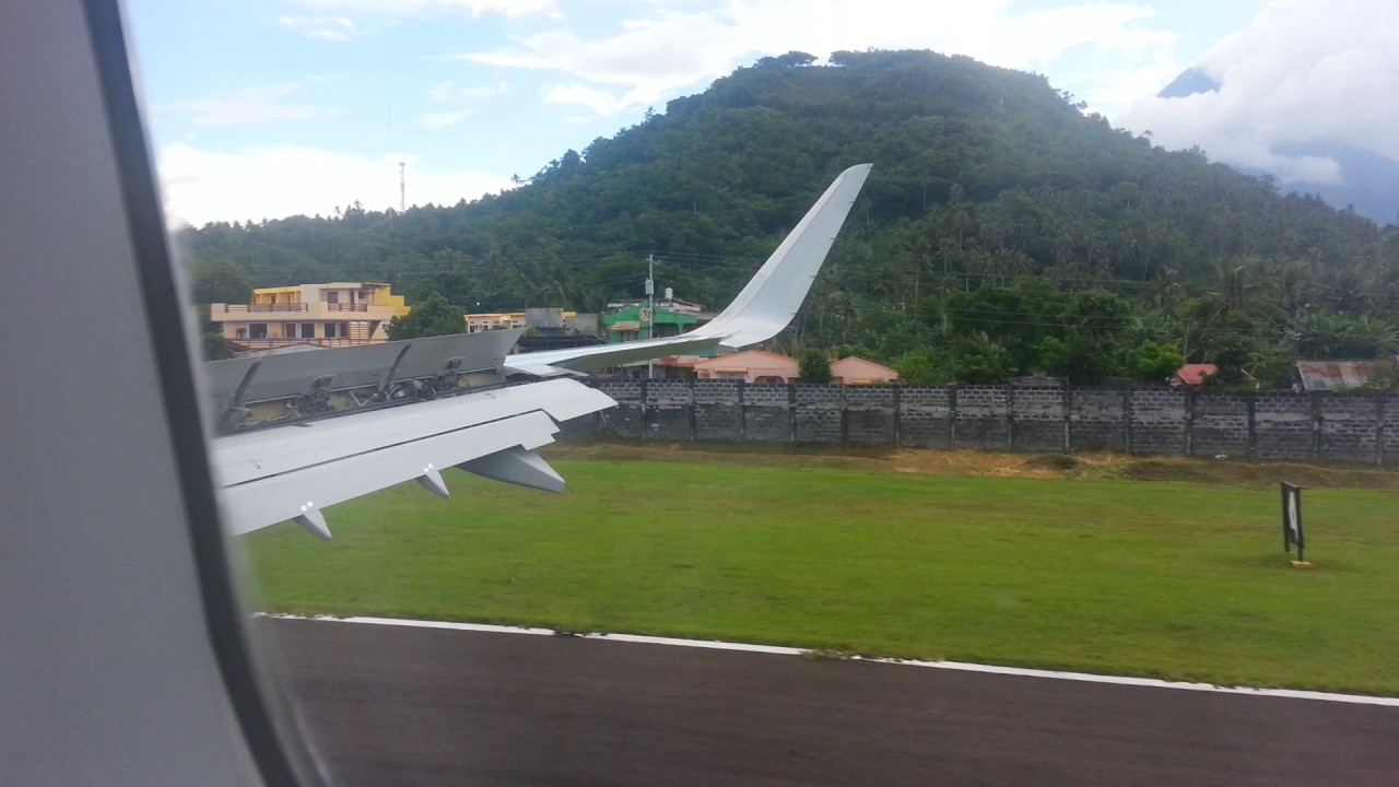 Philippine airlines flight PR2925 from manila to legazpi hard landing