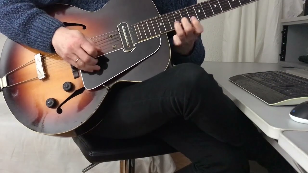 Gibson L-50 1943年頃(ES-150 チャーリークリスチャン風)-Aprica