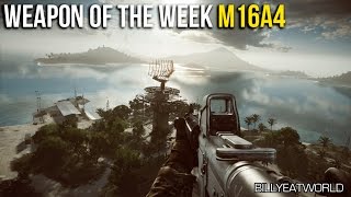 Battlefield 4 (PC) - M16A4 Weapon Review - Weapon Of The Week #15 (BF4 Gameplay)
