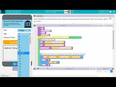 Code.org Unit 4 Lesson 8 Recording