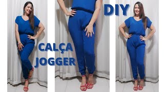 CALÇA JOGGER / APRENDA FAZER A SUA. Muito fácil sem molde / corte