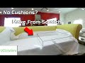 How to Make Seat Cushions Covers by Tracing Platform - How to Reupholster a Sofa | Episode 3