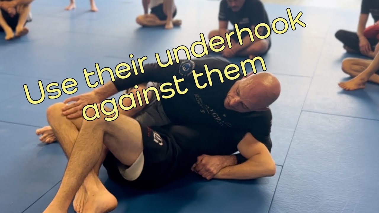 How to deal with the underhook from halfguard players - with a finish ...